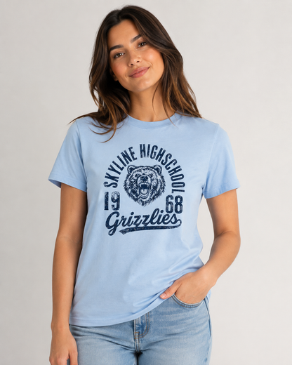 Skyline vintage Tees 9 options| Bella Canvas