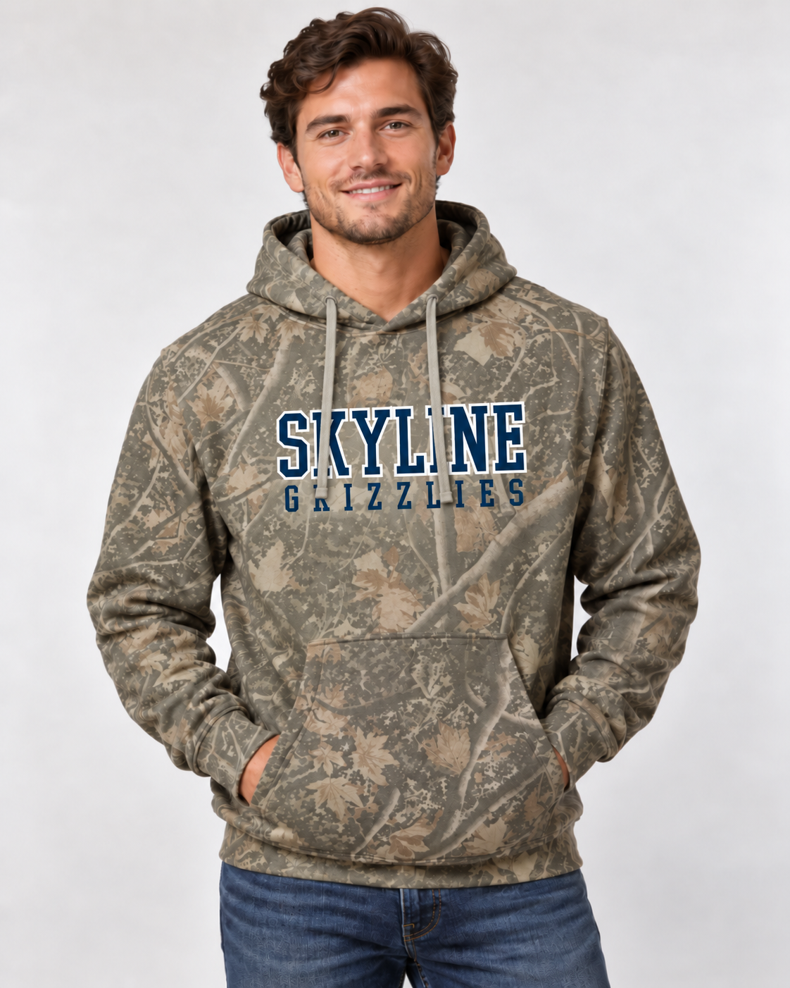 Camo Grizzlies sweatshirt Hoodie