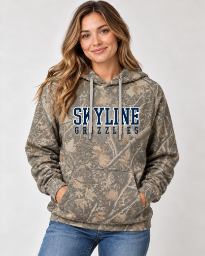 Camo Grizzlies sweatshirt Hoodie