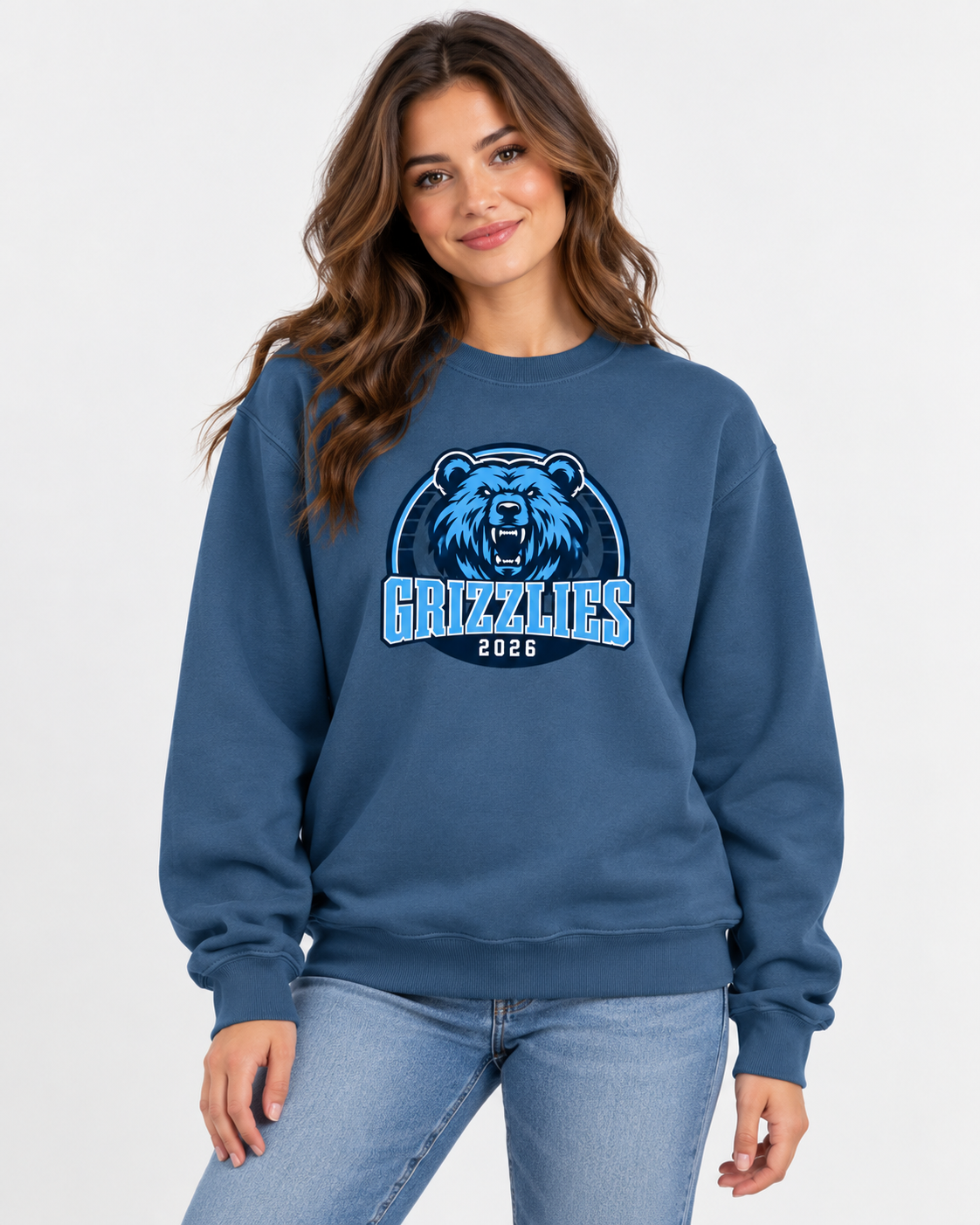 Skyline Grizz face Sweatshirts