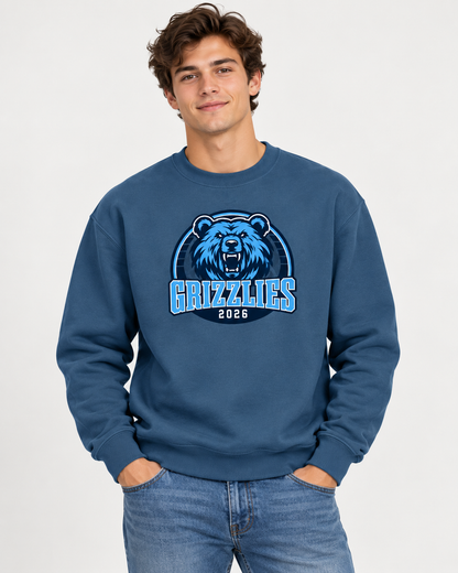 Skyline Grizz face Sweatshirts