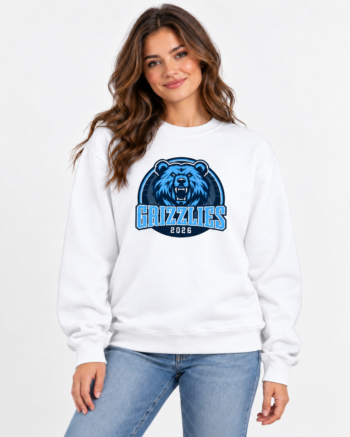 Skyline Grizz face Sweatshirts