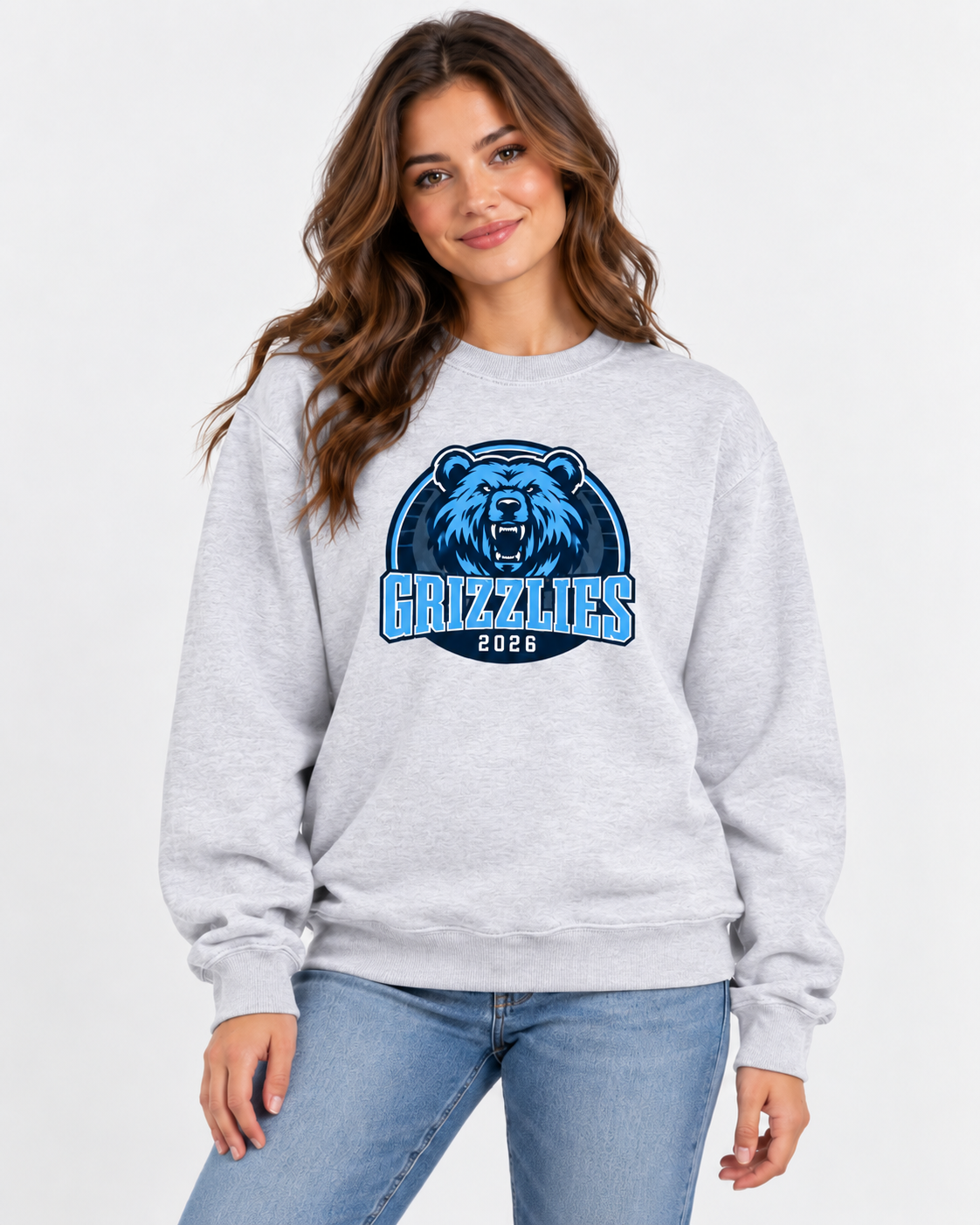 Skyline Grizz face Sweatshirts