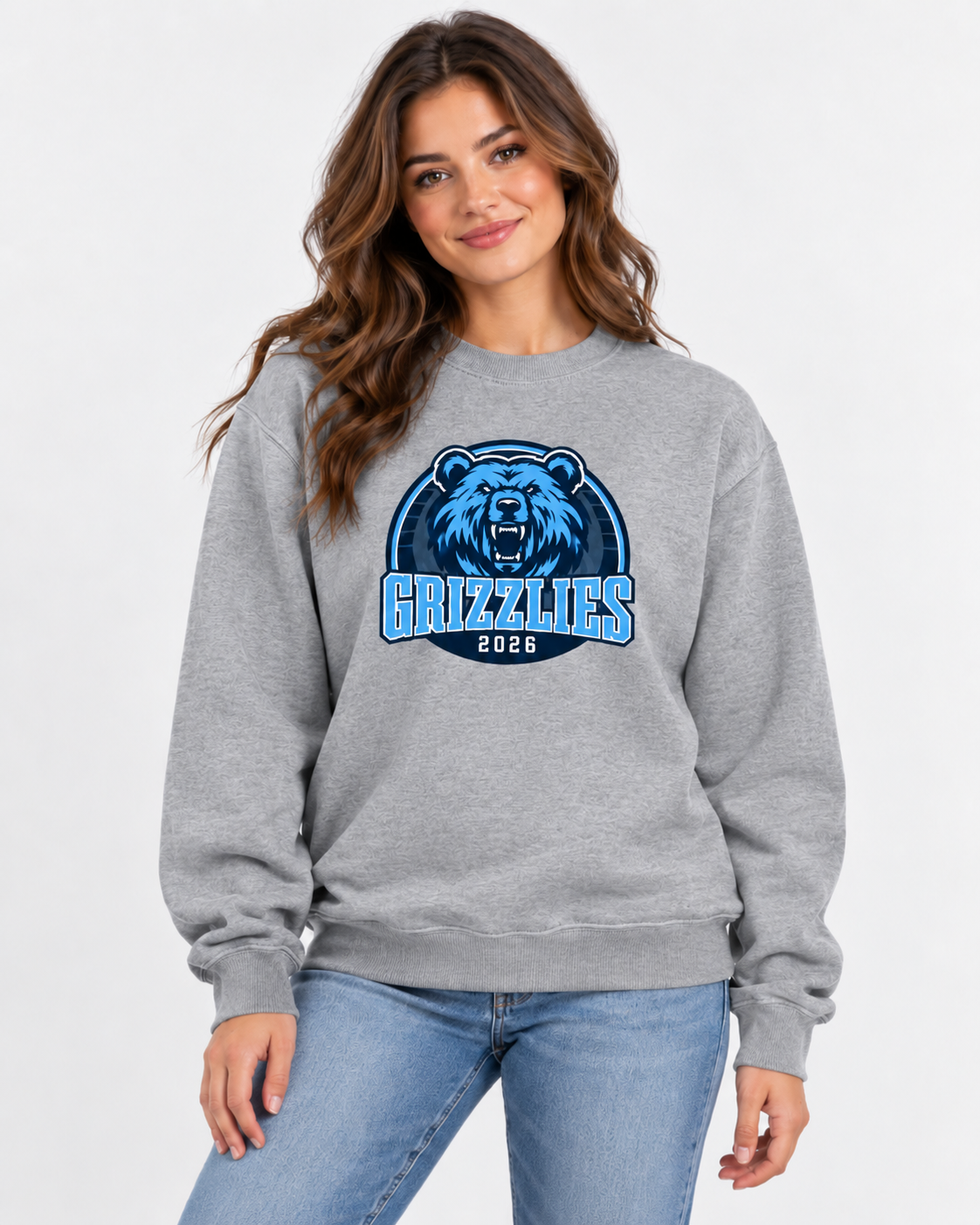 Skyline Grizz face Sweatshirts