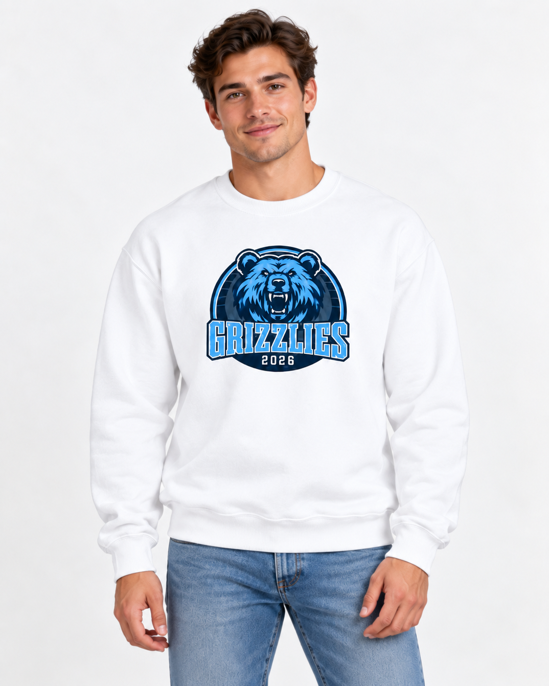 Skyline Grizz face Sweatshirts