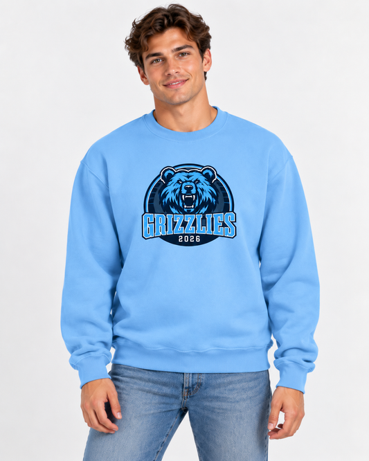 Skyline Grizz face Sweatshirts La Bella Rose Boutique