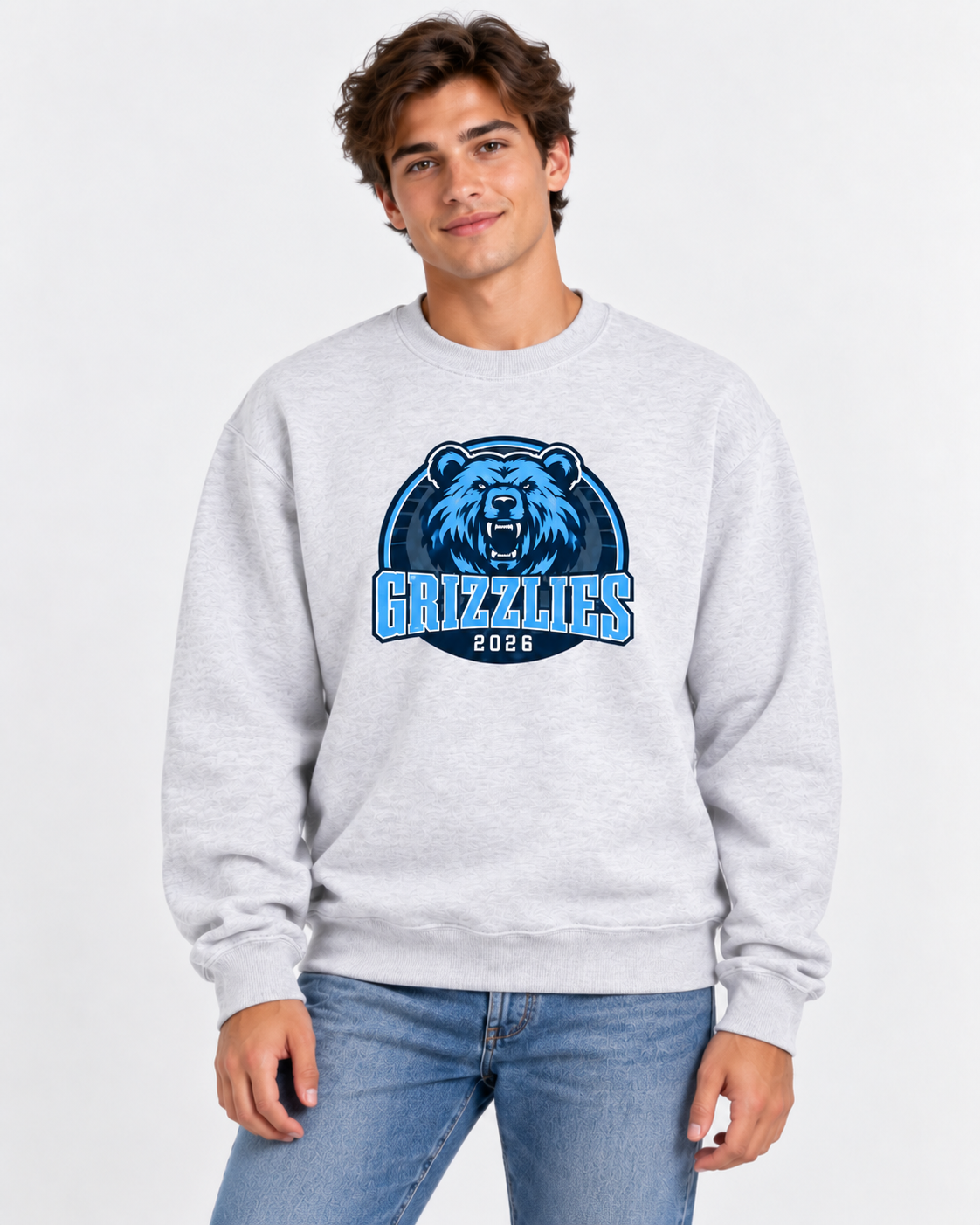 Skyline Grizz face Sweatshirts
