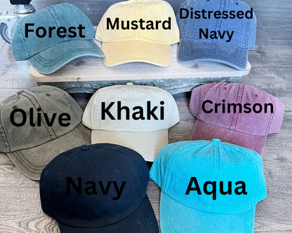 3D Embroidered Hats