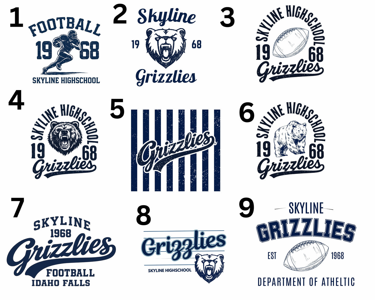 Skyline vintage Tees 9 options| Bella Canvas