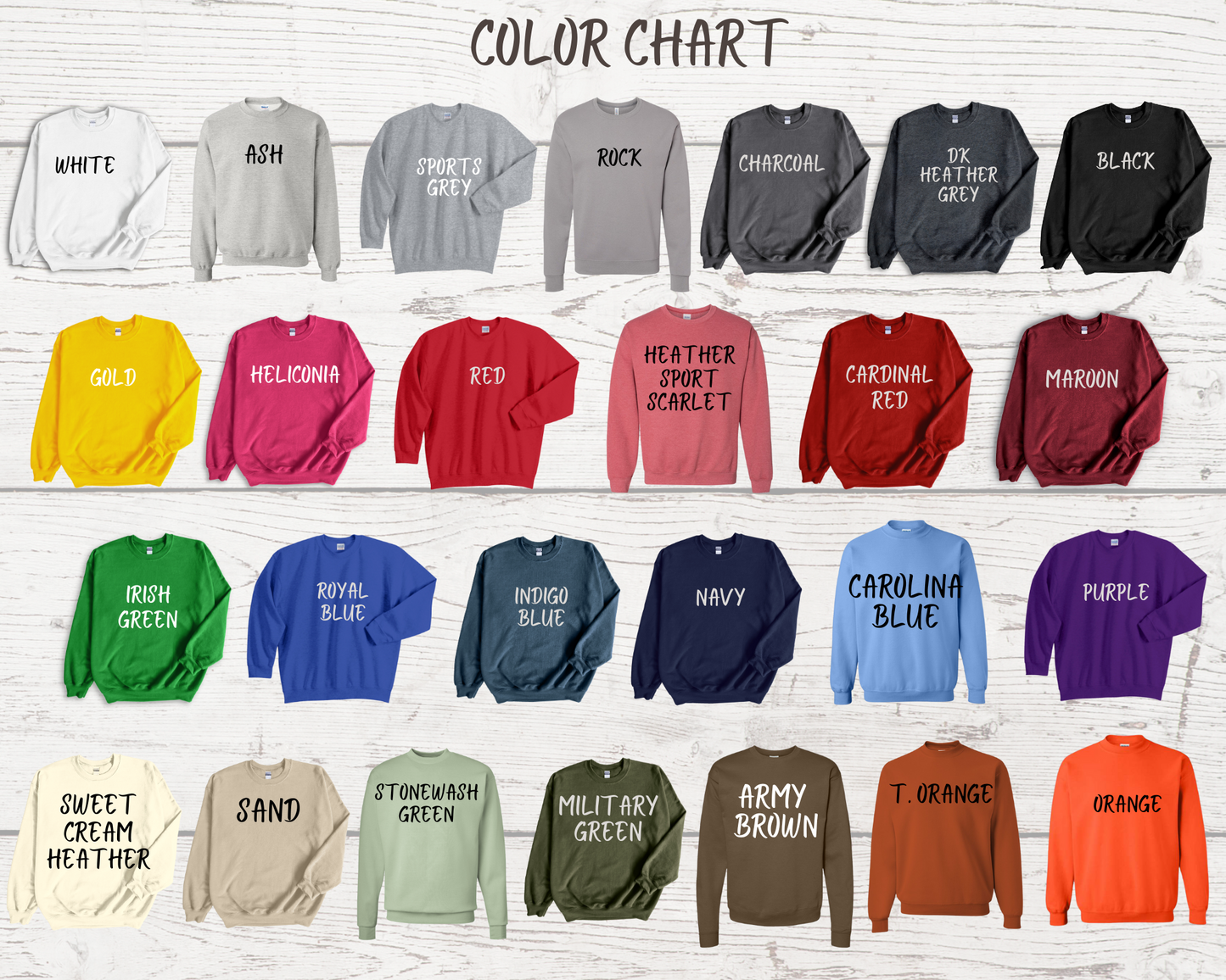 Personalized Trendy Embroidered Sweatshirt