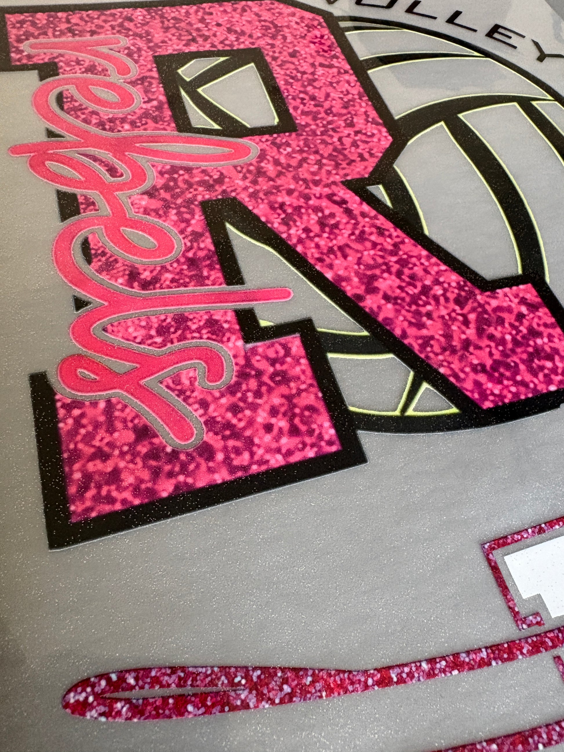 GLITTER DTF PRINTS Silver or Gold Gang Sheets La Bella Rose Boutique