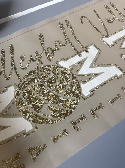 Metallic gold overlay DTF Gang sheet La Bella Rose Boutique