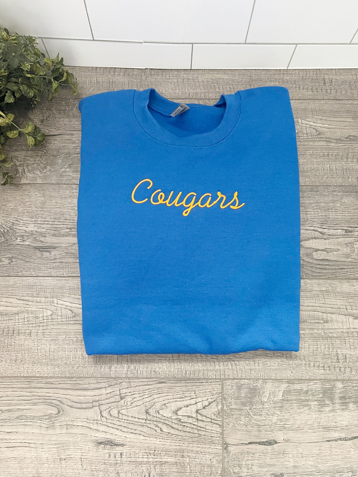 Personalized Team Embroidered Sweatshirt