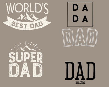 Father's Day Dad Tees