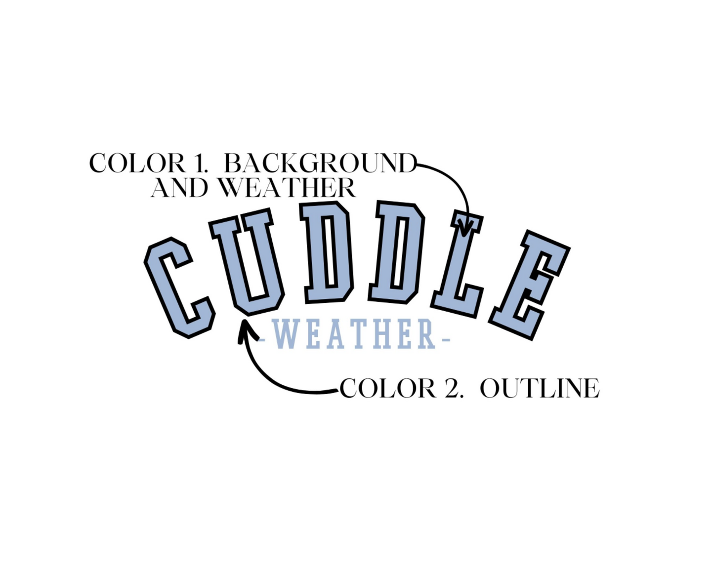 Cuddle Weather Tee Youth Size