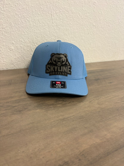 Skyline Grizz hats Richardson 112 patches