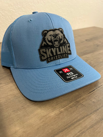 Skyline Grizz hats Richardson 112 patches