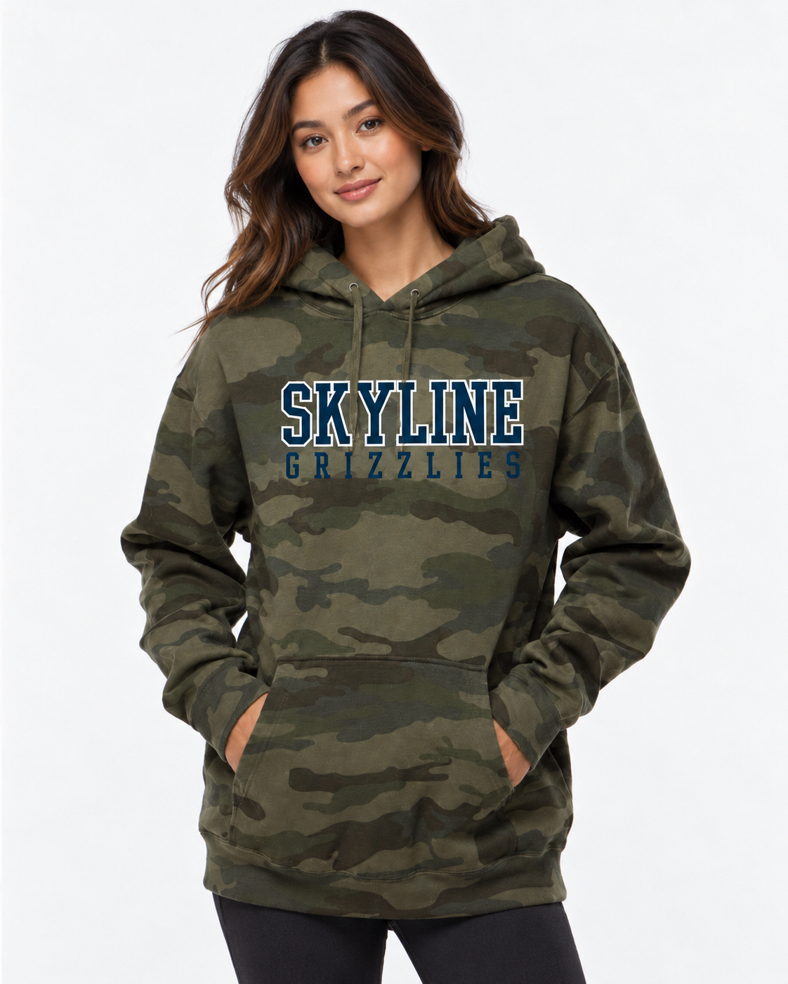 Camo Grizzlies sweatshirt Hoodie
