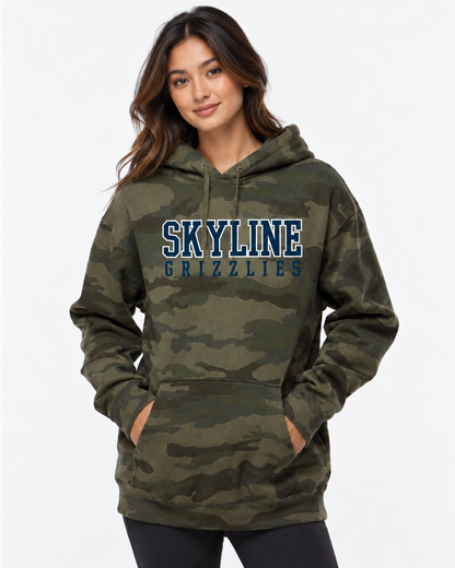 Camo Grizzlies sweatshirt Hoodie