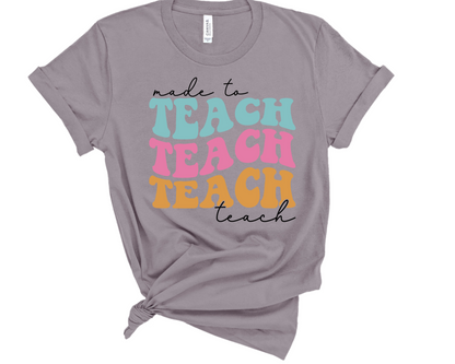 Retro Teacher Tees