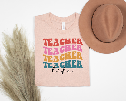 Retro Teacher Tees