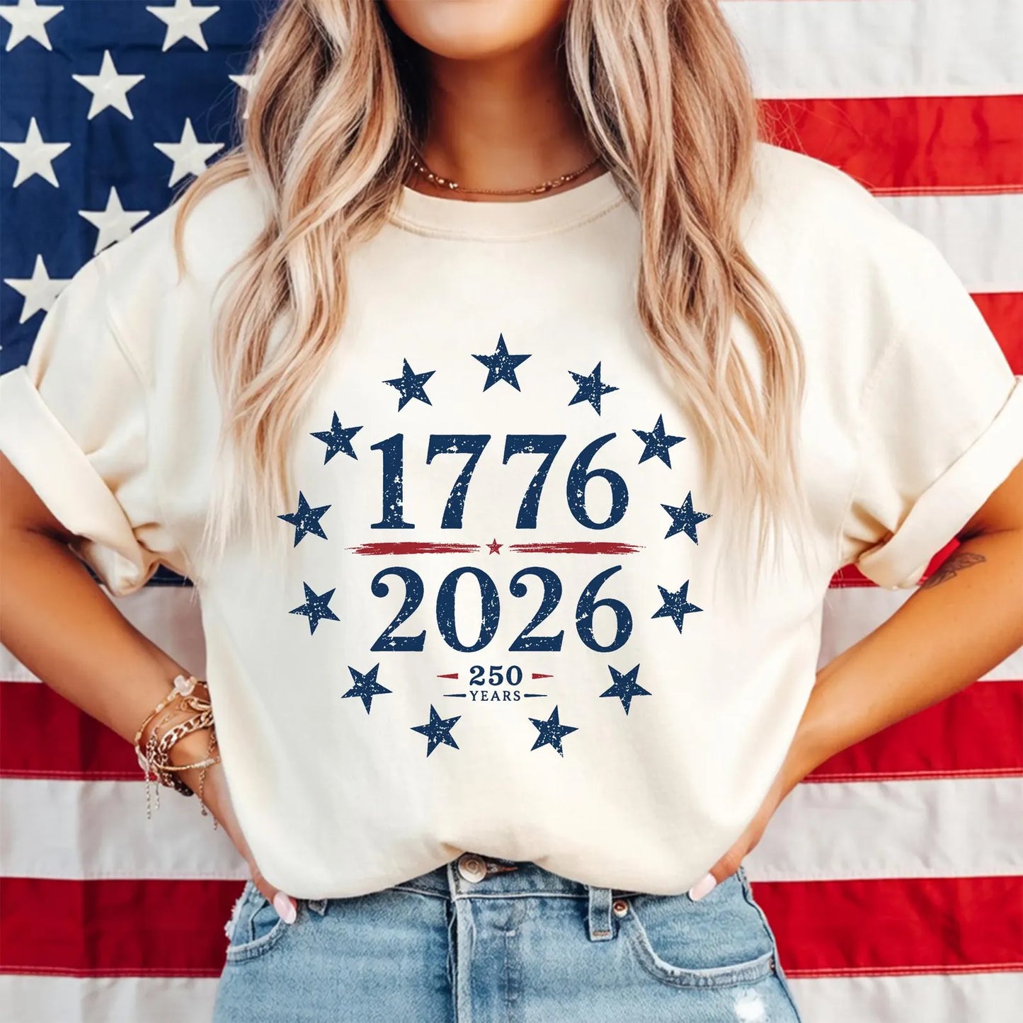 America 4th of July Tees 250 years