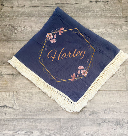 Custom Muslin Blankets