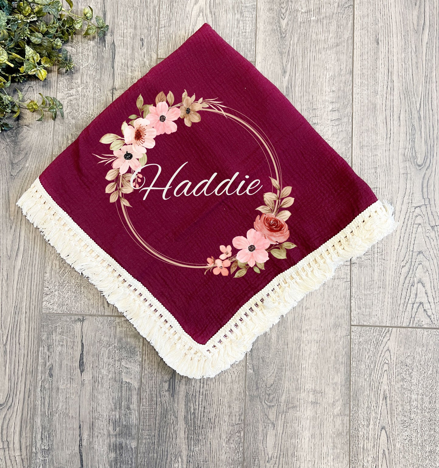 Custom Muslin Blankets