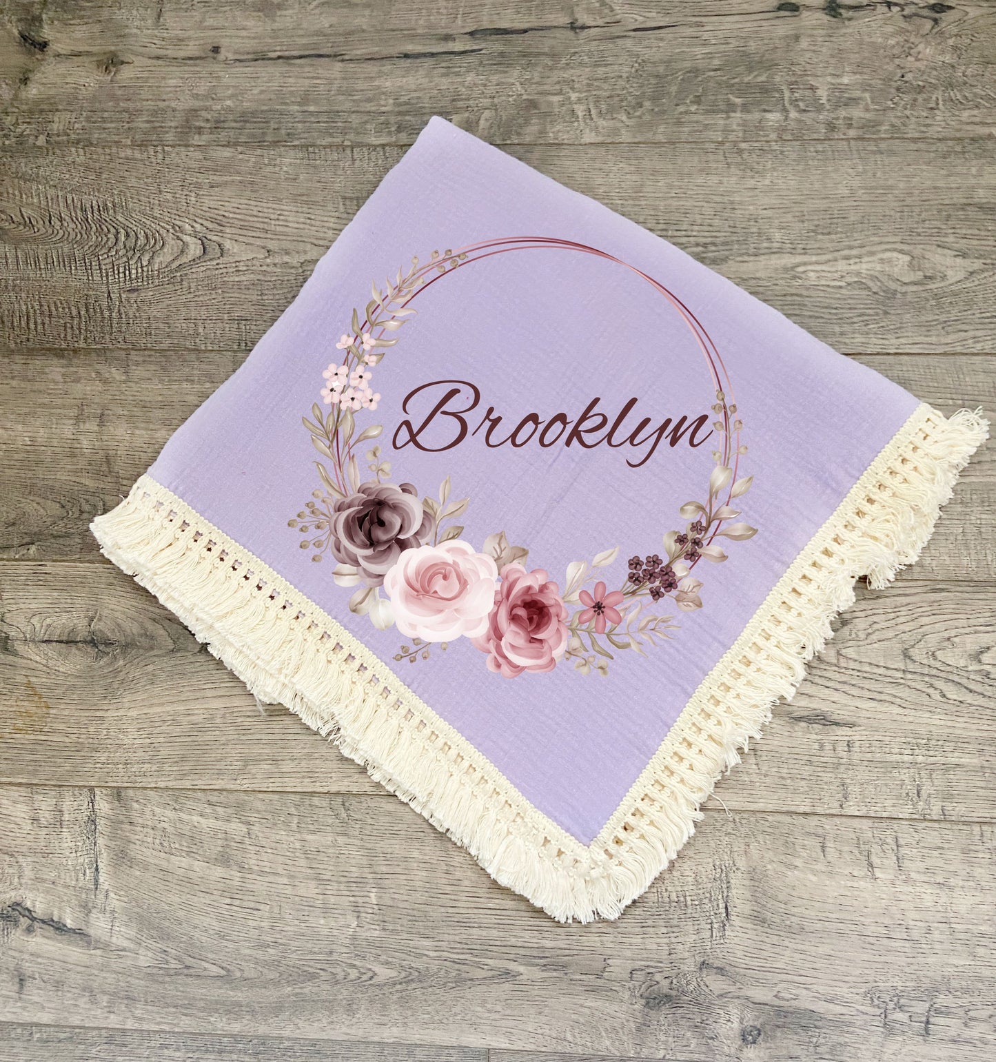 Custom Muslin Blankets