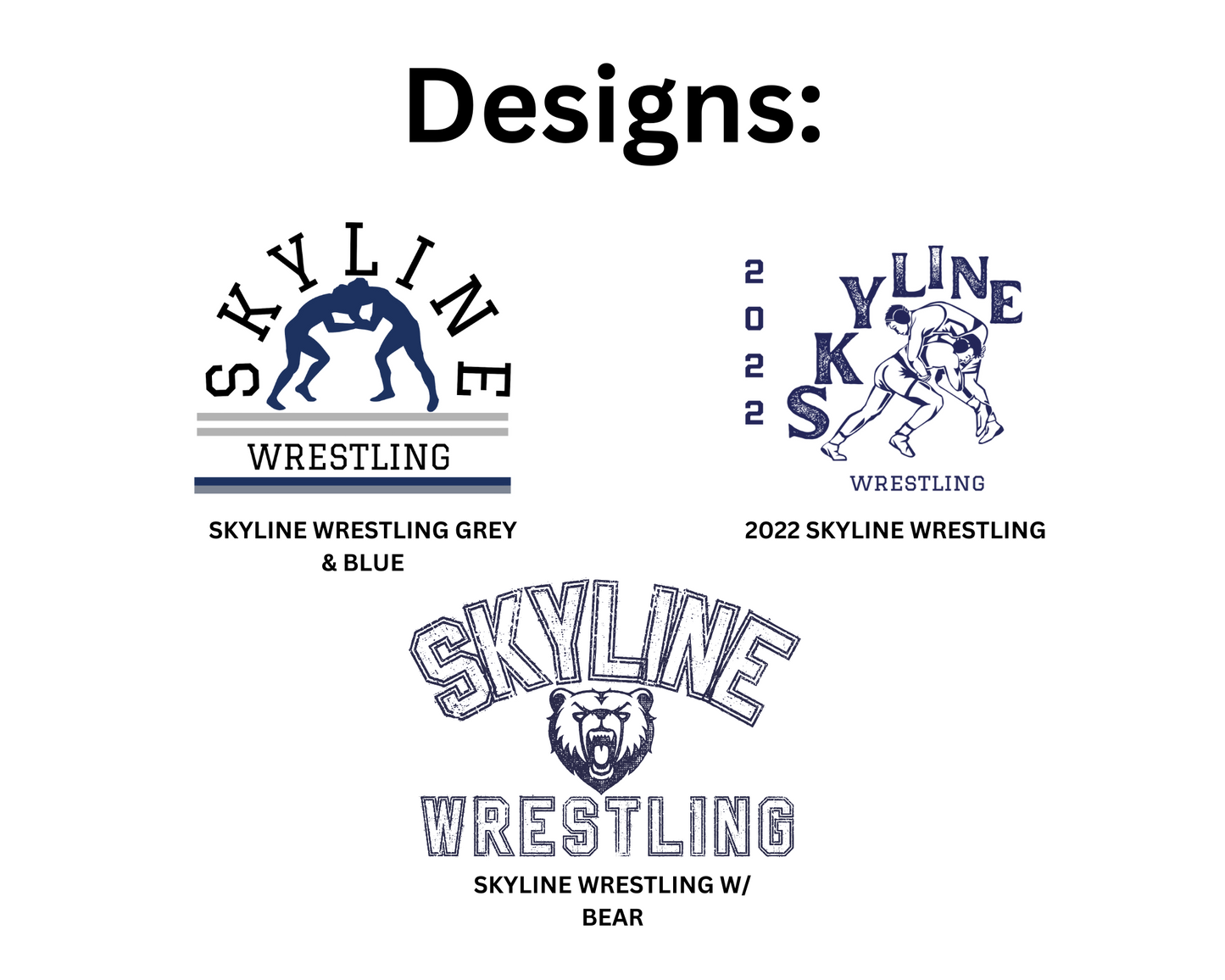 Unisex Skyline Wrestling Hoodies